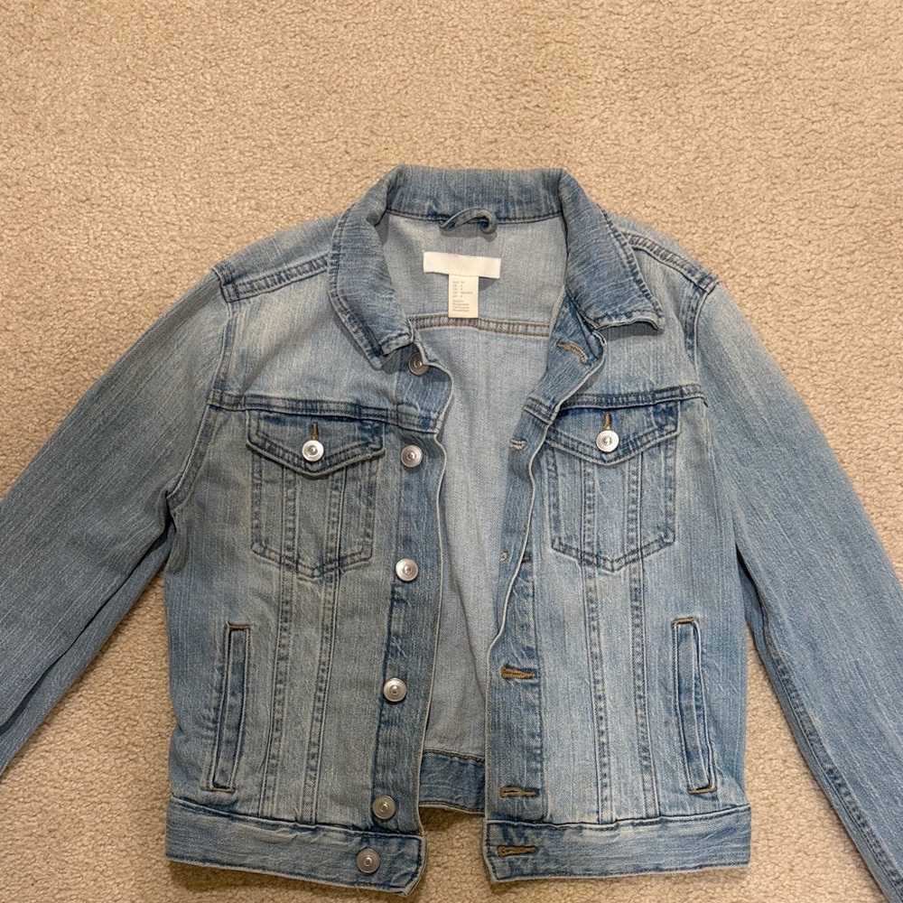 H&M Light Blue Kids Jean Jacket